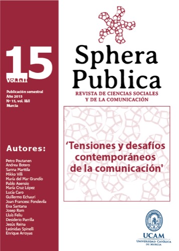 					Ver Núm. 15 (2015): Tensiones y desafíos contemporáneos de la comunicación
				