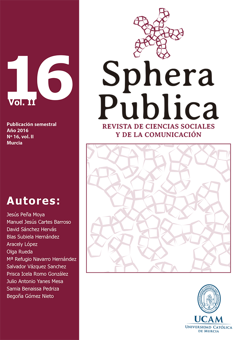 					Ver Vol. 2 Núm. 16 (2016): Sphera Publica, vol.II, nº16
				