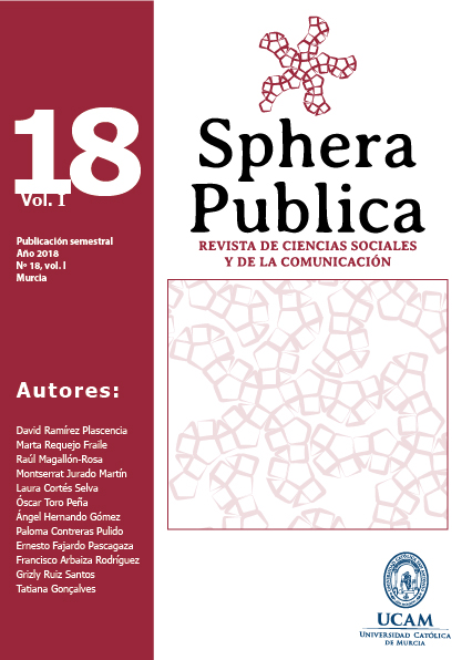 					View Vol. 1 No. 18 (2018): Sphera Publica - vol.1 (18)
				