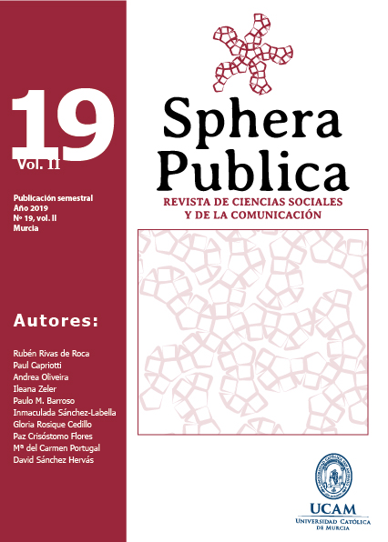 					Ver Vol. 2 Núm. 19 (2019): Sphera Publica número 19 - volumen II
				