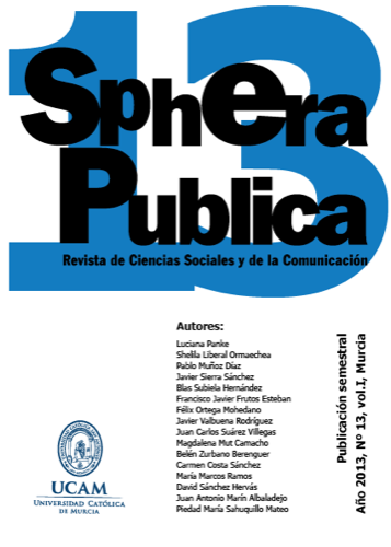 					Ver Vol. 1 Núm. 13 (2013): Sphera Publica
				